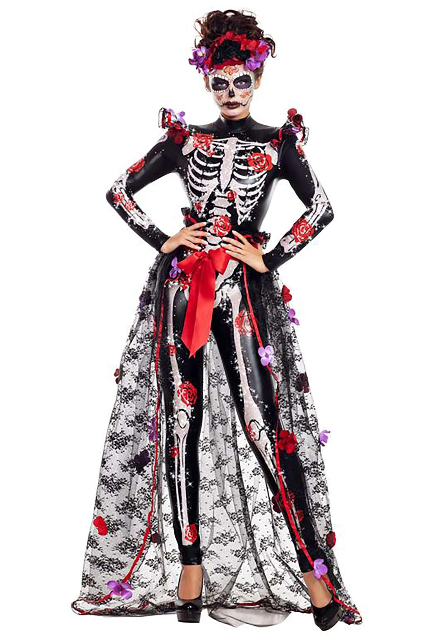 Rosas Day Of The Dead Costume 3 Rosas Day Of The Dead Costume