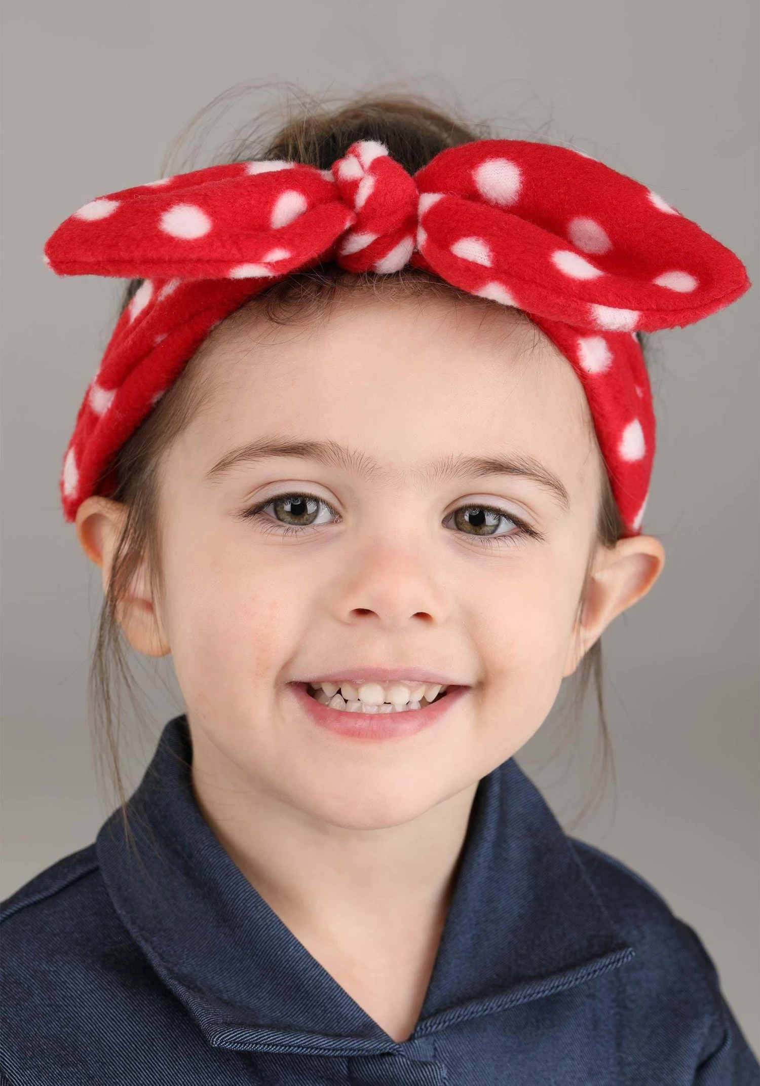 Toddler Rosie The Riveter Costume 5 Toddler Rosie The Riveter Costume - Image 3