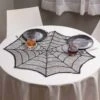 30-Inch Round Spider Web Table Cover Decoration