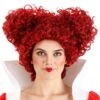 Royal Red Heart Costume Wig For Women 1 Royal Red Heart Costume Wig For Women -Halloween Costumes royal red heart wig