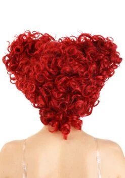 Royal Red Heart Costume Wig For Women 9 Royal Red Heart Costume Wig For Women -Halloween Costumes royal red heart wig alt 2