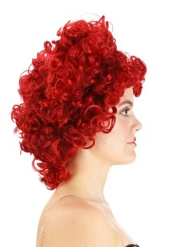 Royal Red Heart Costume Wig For Women 11 Royal Red Heart Costume Wig For Women -Halloween Costumes royal red heart wig alt 4