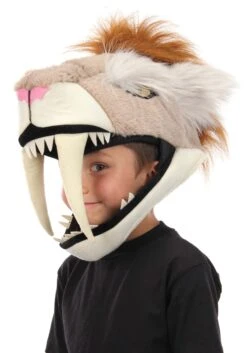 Sabertooth Jawesome Costume Hat -Halloween Costumes sabertooth jawesome hat alt 1