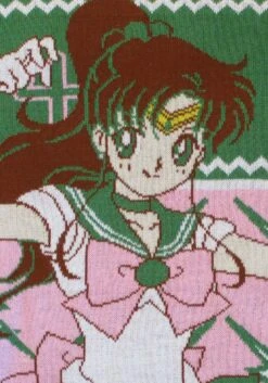 Sailor Moon Adult Sailor Jupiter Sweater 13 Sailor Moon Adult Sailor Jupiter Sweater -Halloween Costumes sailor jupiter sweater alt 2