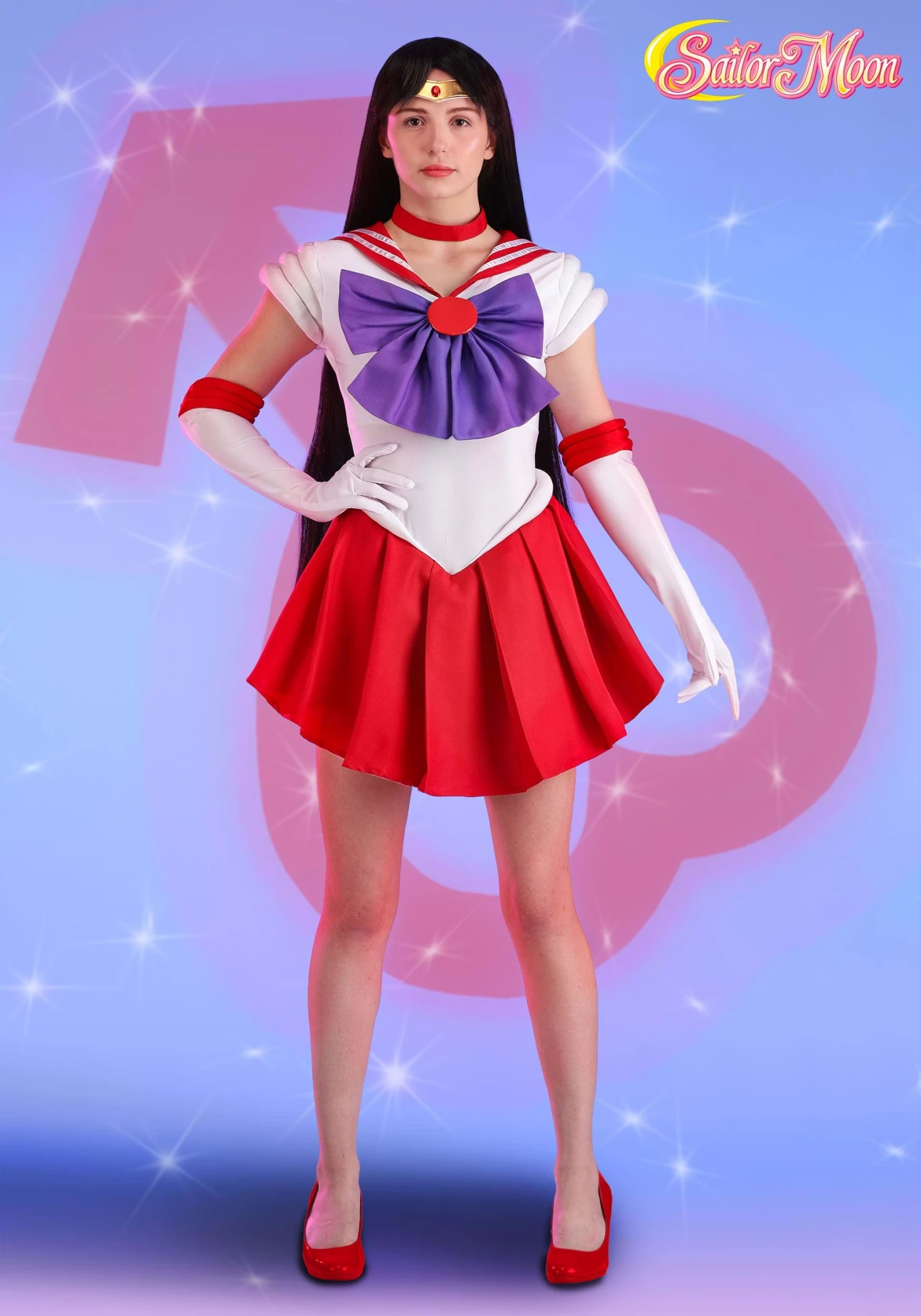 Sailor Moon Women's Sailor Mars Costume 3 Sailor Moon Women's Sailor Mars Costume