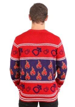 Sailor Moon Adult Sailor Mars Ugly Sweater 14 Sailor Moon Adult Sailor Mars Ugly Sweater -Halloween Costumes sailor mars ugly sweater alt 5