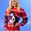 Sailor Moon Adult Sailor Mars Ugly Sweater 1 Sailor Moon Adult Sailor Mars Ugly Sweater -Halloween Costumes sailor mars ugly sweater upd