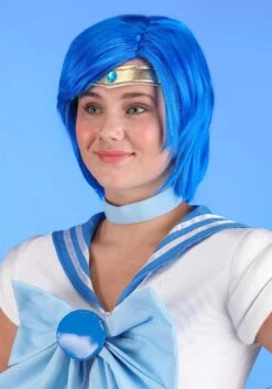Women's Sailor Moon Sailor Mercury Costume -Halloween Costumes sailor mercury costume alt 2