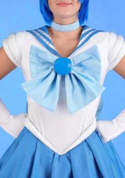 Women's Sailor Moon Sailor Mercury Costume -Halloween Costumes sailor mercury costume alt 3