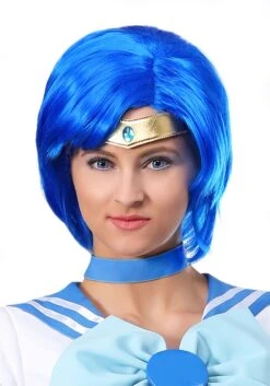 Sailor Mercury Costume Wig For Women -Halloween Costumes sailor mercury wig alt 2