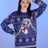 Sailor Moon Fair Isle Adult Ugly Christmas Sweater -Halloween Costumes sailor moon fair isle adult ugly christmas sweater 0