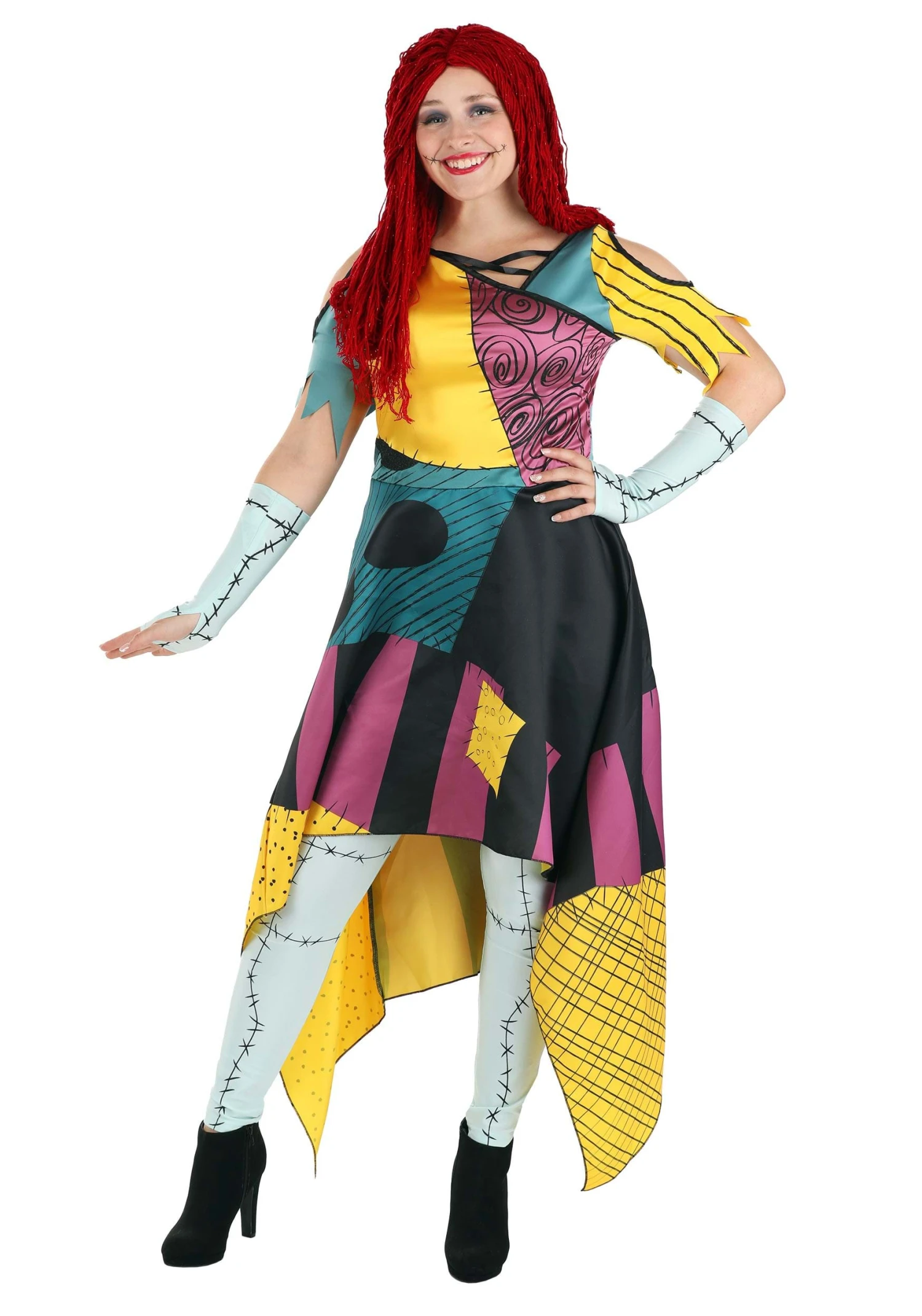 Disguise Women's Prestige Nightmare Before Christmas Sally Costume 8 Disguise Women's Prestige Nightmare Before Christmas Sally Costume - Image 6