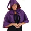 Women's Sarah Sanderson Hooded Capelet 1 Women's Sarah Sanderson Hooded Capelet -Halloween Costumes sarah sanderson hooded capelet