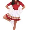 Women's Saved By The Bell Cheerleader Costume 2 Women's Saved By The Bell Cheerleader Costume -Halloween Costumes saved by the bell cheerleader costume for women