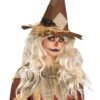 Fun World Scary Scarecrow Hat For Adults -Halloween Costumes scary scarecrow hat