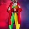 6FT Animated Scary Surprise Evil Clown Halloween Decoration