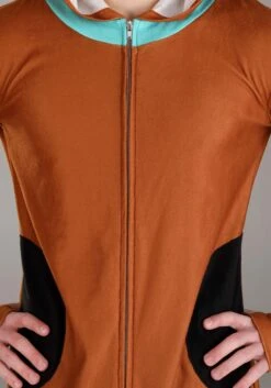 Scooby Doo Union Suit Adult Costume -Halloween Costumes scooby doo union suit alt 3