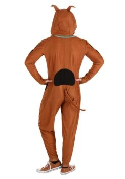 Scooby Doo Union Suit Adult Costume -Halloween Costumes scooby doo union suit alt 5