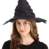 Witch Scrunchie Costume Black Hat 2 Witch Scrunchie Costume Black Hat -Halloween Costumes scrunchie witch hat