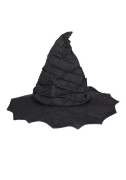 Witch Scrunchie Costume Black Hat -Halloween Costumes scrunchie witch hat alt 3
