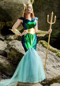 Women's Sea Siren Costume 12 Women's Sea Siren Costume -Halloween Costumes sea siren womens costume 3