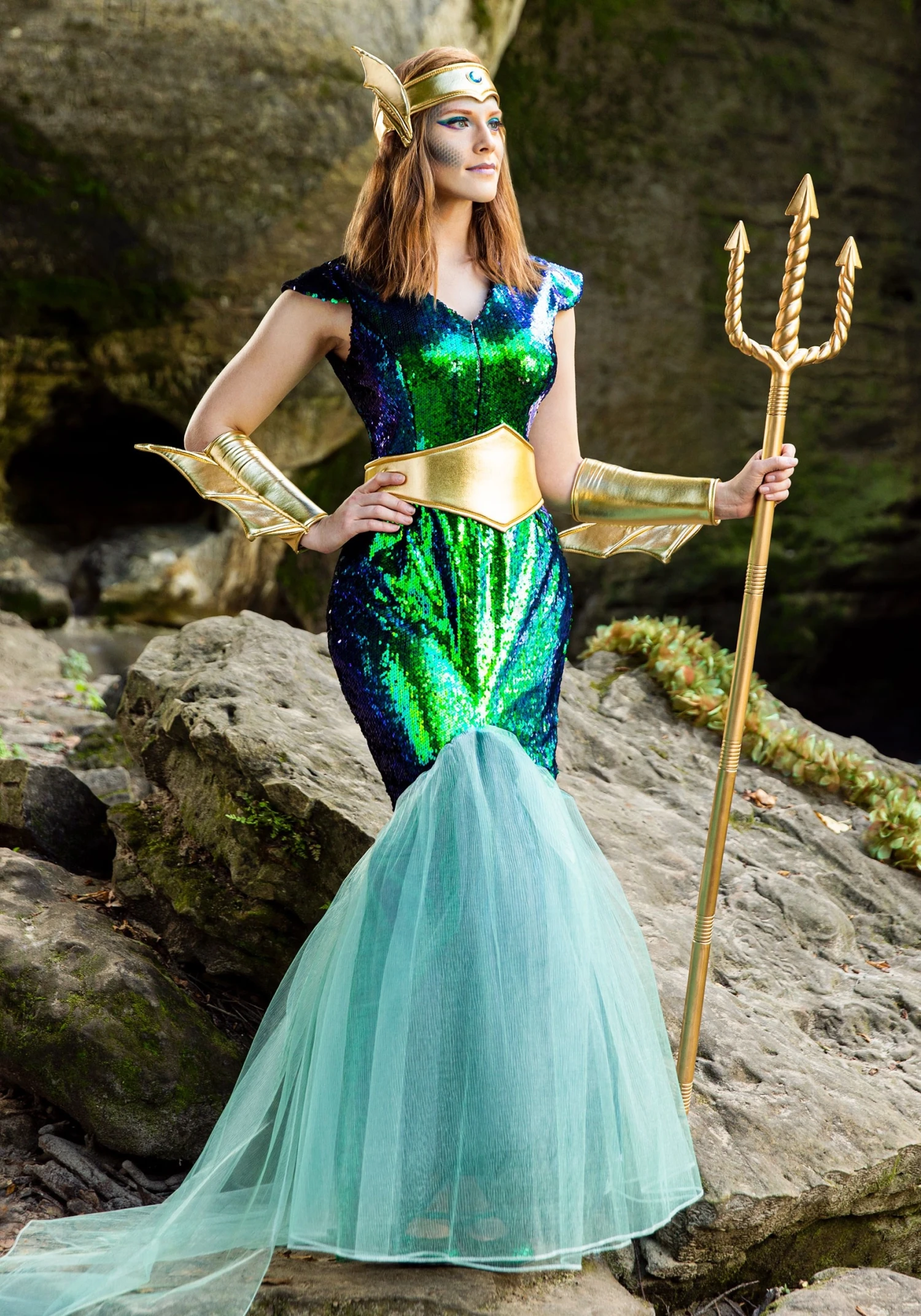 Women's Sea Siren Costume 6 Women's Sea Siren Costume - Image 4