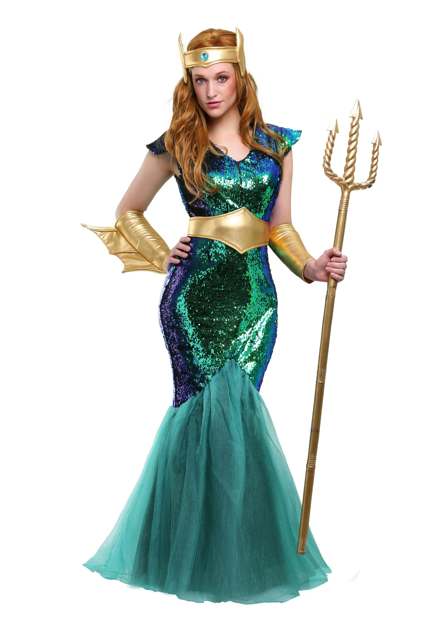 Women's Sea Siren Costume 3 Women's Sea Siren Costume