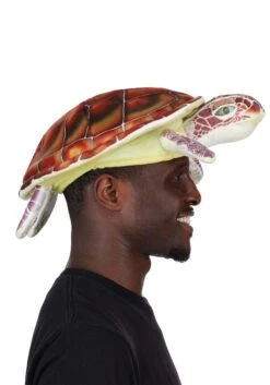 Sea Turtle Adult Costume Hat 11 Sea Turtle Adult Costume Hat -Halloween Costumes sea turtle animal costume hat alt 4