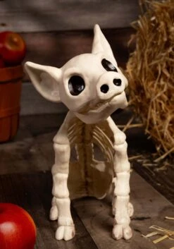 Seated Pig Skeleton Halloween Decoration -Halloween Costumes seated pig skeleton alt 2