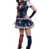 Secret Wishes Arkham Knight Harley Quinn Costume For Women