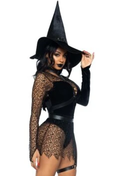 LEG AVENUE Sexy Crafty Witch Costume For Women 9 LEG AVENUE Sexy Crafty Witch Costume For Women -Halloween Costumes sexy crafty witch womens costume alt 1