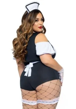 LEG AVENUE Plus Size Sexy Foxy Frenchie Women's Costume 8 LEG AVENUE Plus Size Sexy Foxy Frenchie Women's Costume -Halloween Costumes sexy foxy frenchie womens plus costume alt 1