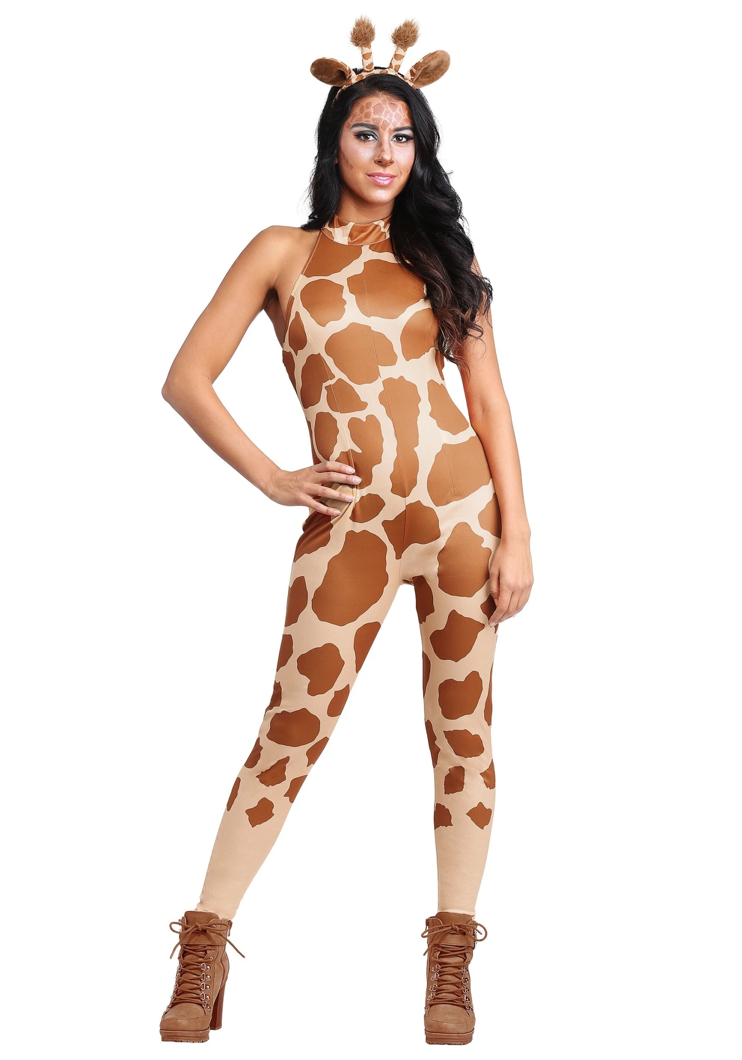 Women's Sexy Giraffe Costume 3 Women's Sexy Giraffe Costume