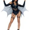 LEG AVENUE Sexy Midnight Bat Costume For Women -Halloween Costumes sexy midnight bat womens costume