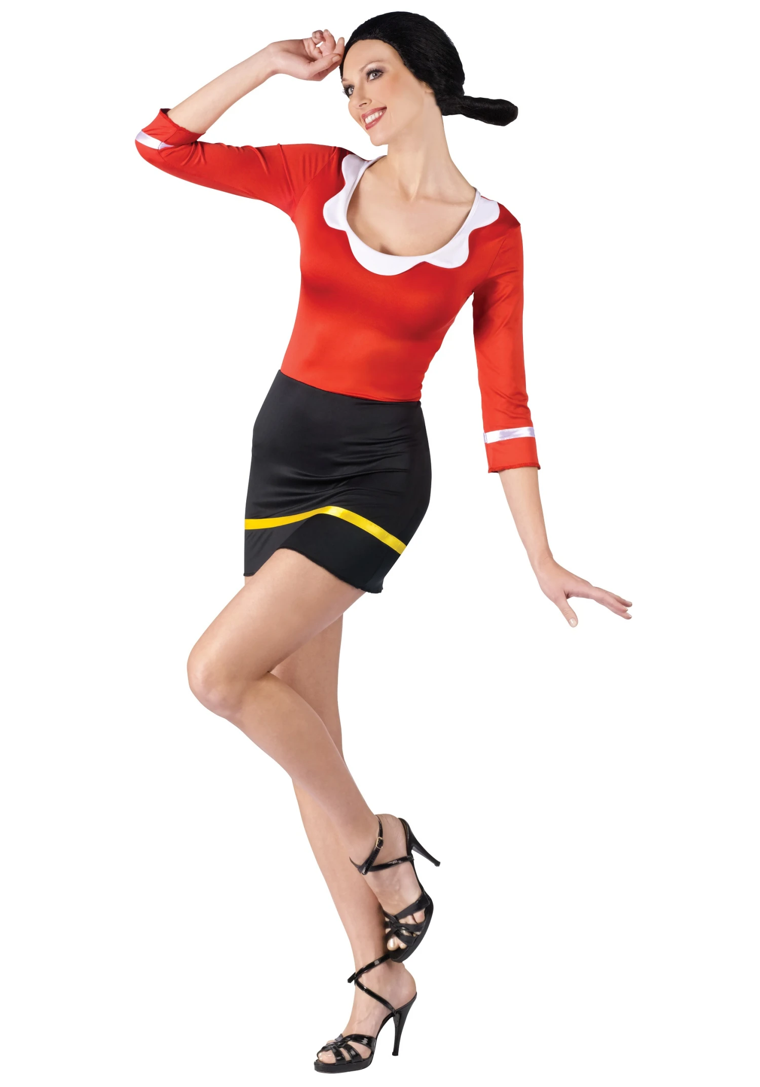 Fun World Womens Sexy Olive Oyl Costume 3 Fun World Womens Sexy Olive Oyl Costume