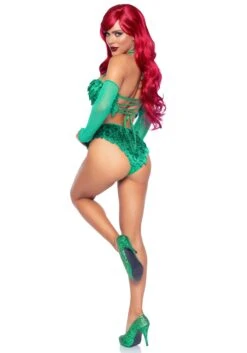 LEG AVENUE Sexy Poison Temptress Costume For Women 11 LEG AVENUE Sexy Poison Temptress Costume For Women -Halloween Costumes sexy poison temptress womens costume alt 4