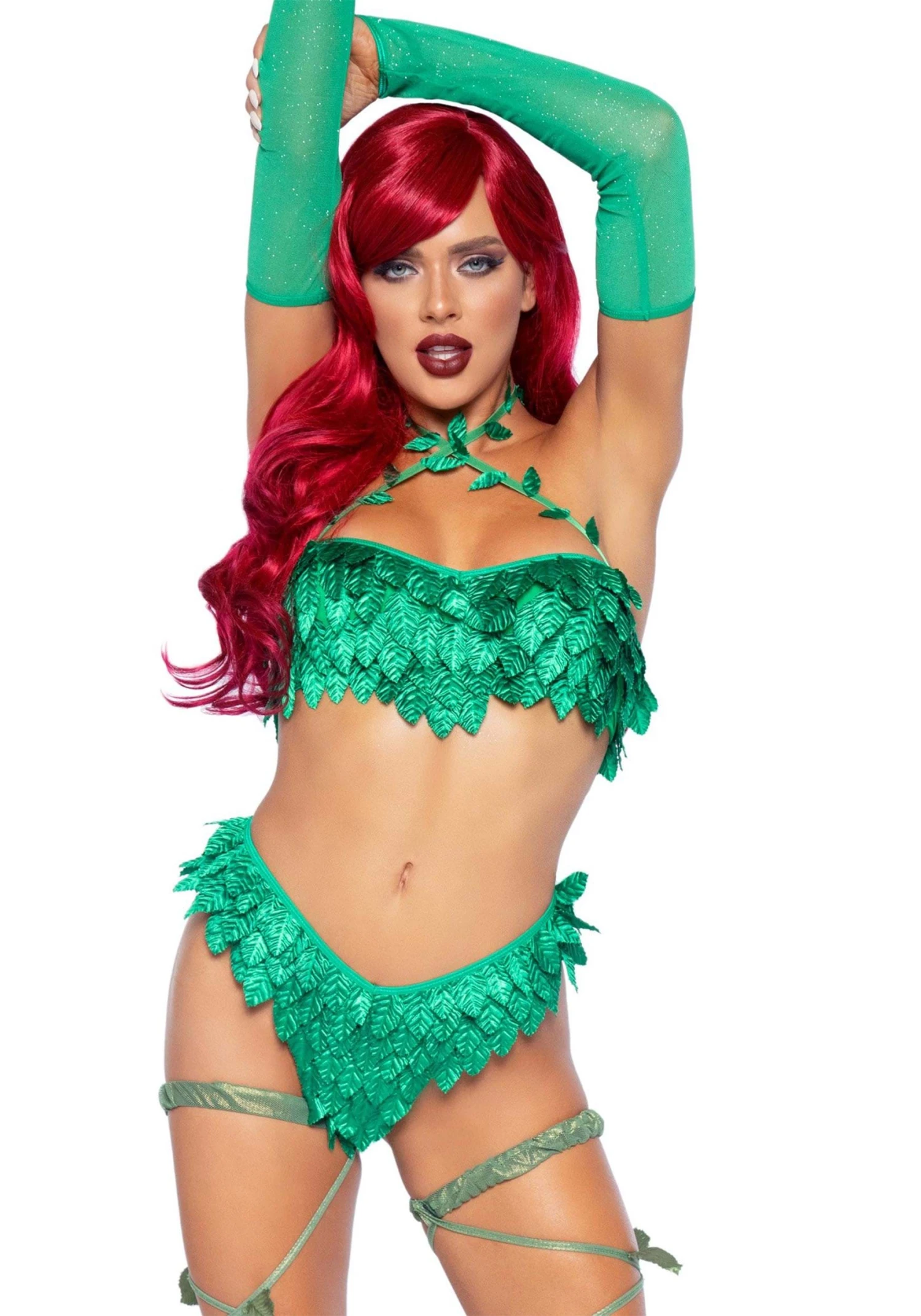 LEG AVENUE Sexy Poison Temptress Costume For Women 3 LEG AVENUE Sexy Poison Temptress Costume For Women