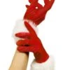 Smiffys Women's Sexy Red Santa Gloves For Women