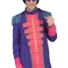 Sgt. Pepper Album Inspired Purple Costume Jacket For Adults 2 Sgt. Pepper Album Inspired Purple Costume Jacket For Adults -Halloween Costumes sgt pepper album inspired purple jacket