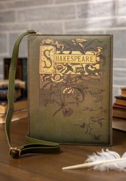 Shakespeare Book Costume Purse
