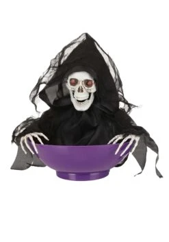 Animated Candy Bowl With Shaking Grim Reaper 10 Animated Candy Bowl With Shaking Grim Reaper -Halloween Costumes shaking reaper candy bowl alt 1