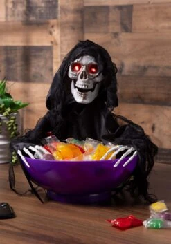 Animated Candy Bowl With Shaking Grim Reaper 14 Animated Candy Bowl With Shaking Grim Reaper -Halloween Costumes shaking reaper candy bowl alt 5