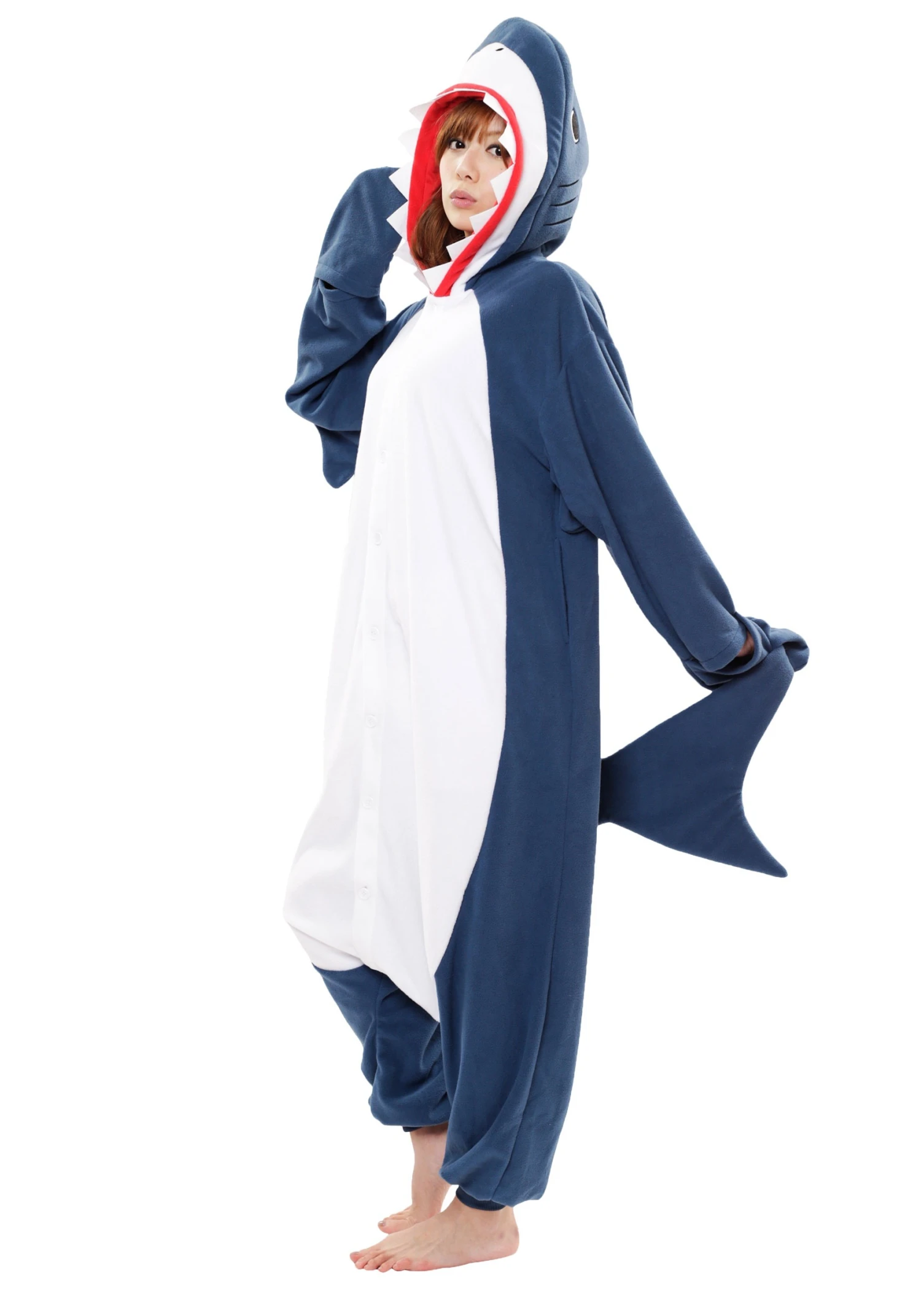 Adult Shark Costume Kigurumi 3 Adult Shark Costume Kigurumi