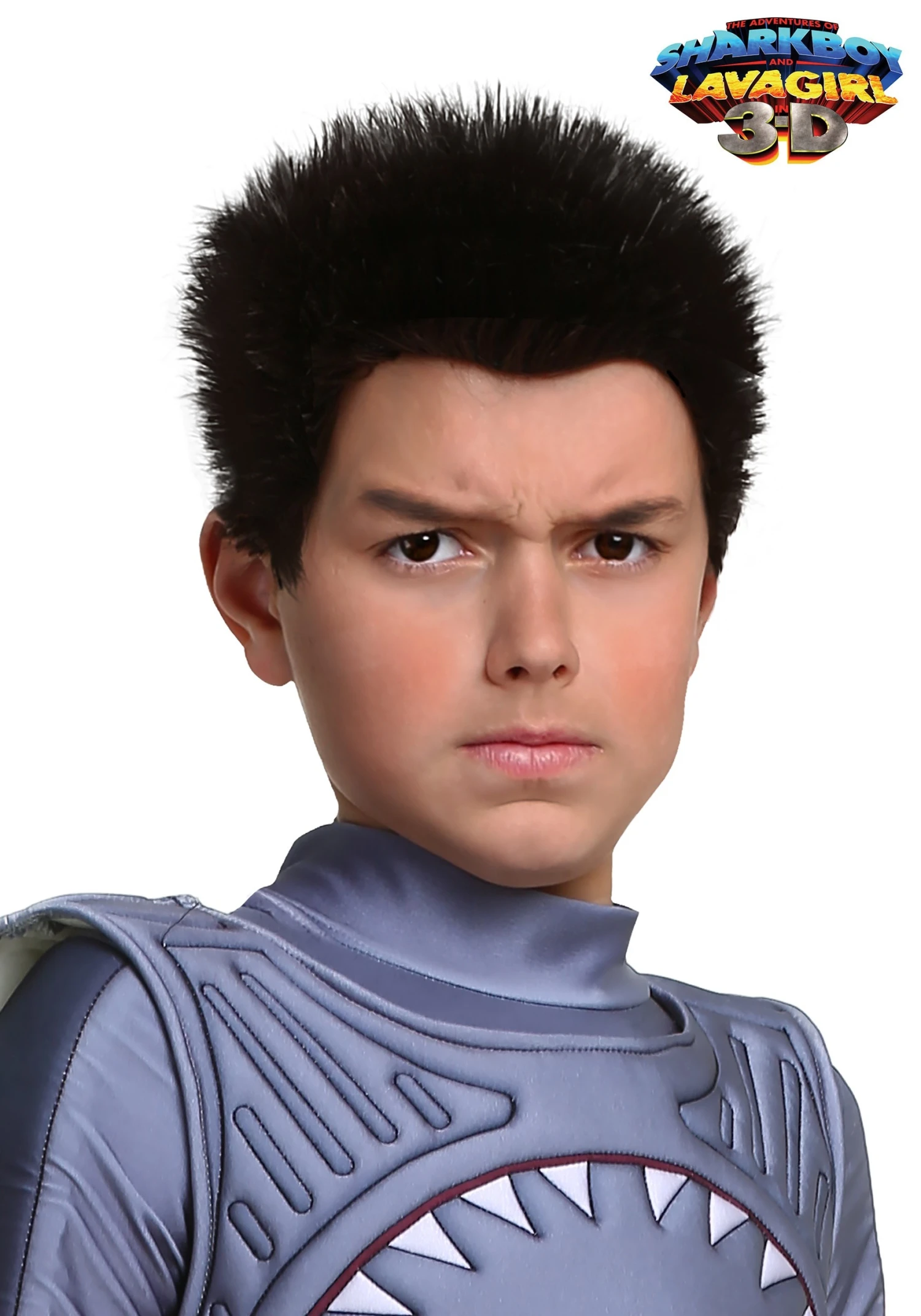 Sharkboy Kids Wig 3 Sharkboy Kids Wig