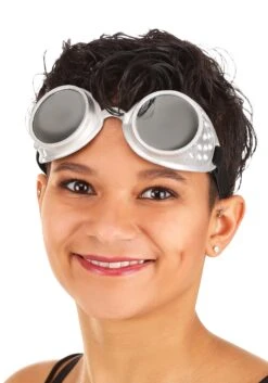 Silver/Mirror Atomic Ray Goggles -Halloween Costumes silver mirror atomic ray goggles alt 4