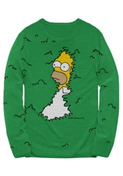 The Simpsons Homer Bushes Adult Sweater -Halloween Costumes simpsons homer bushes sweater alt 4