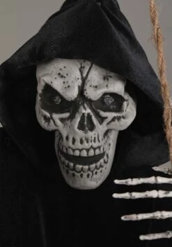 Light Up LED Sitting Reaper Decoration 9 Light Up LED Sitting Reaper Decoration -Halloween Costumes sitting reaper alt 2