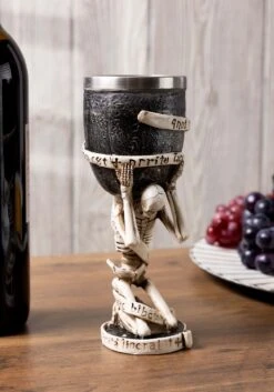 6oz Skeleton Halloween Goblet
