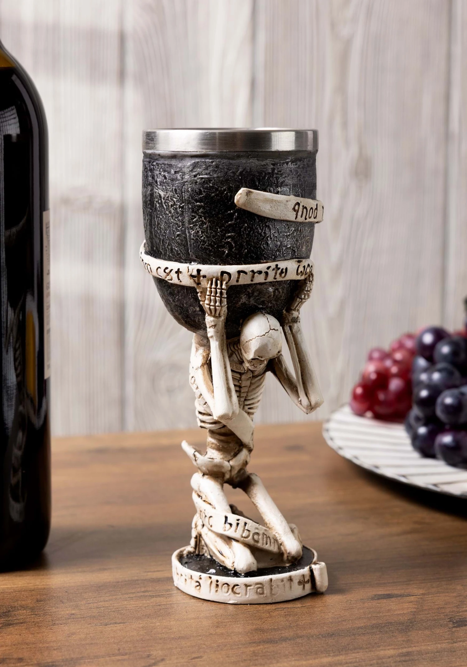 6oz Skeleton Halloween Goblet 3 6oz Skeleton Halloween Goblet