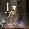 8-Inch Raven Skeleton Prop Decoration 2 8-Inch Raven Skeleton Prop Decoration -Halloween Costumes skeleton raven prop